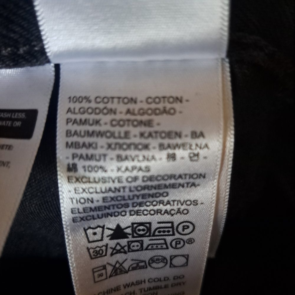 😃NWT LEVI'S BAGGY DAD WIDE LEG DENIM JEANS - Picture 12 of 12
